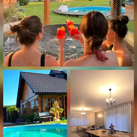 Komfortowy Dom Caloroczny - Sauna, Jacuzzi, Bilard Tylowo