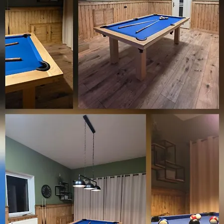 Komfortowy Dom Caloroczny - Sauna, Jacuzzi, Bilard Feriehus