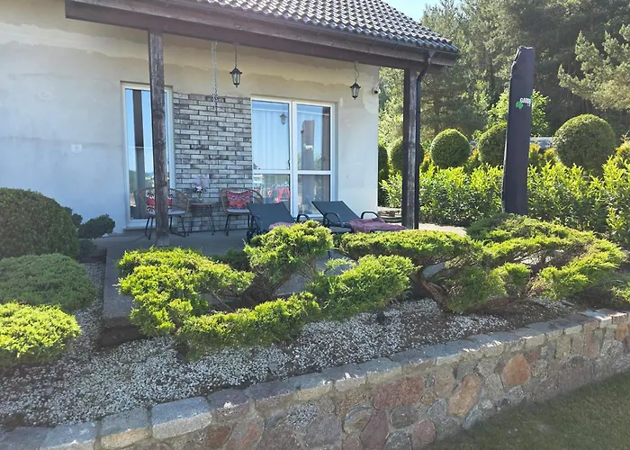 Dom wakacyjny Komfortowy Dom Całoroczny - Sauna, Jacuzzi, Bilard *