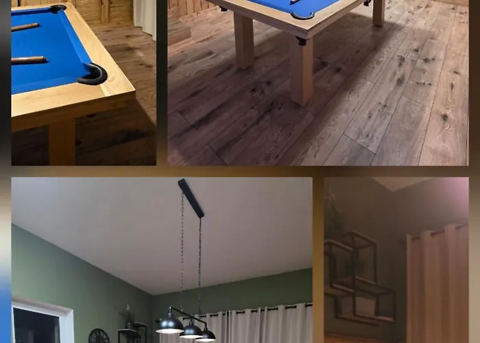 Komfortowy Dom Całoroczny - Sauna, Jacuzzi, Bilard Dom wakacyjny