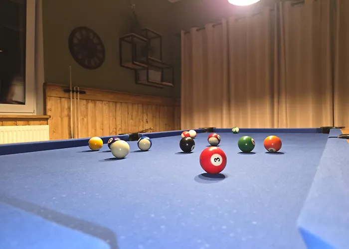 Komfortowy Dom Całoroczny - Sauna, Jacuzzi, Bilard Tylowo